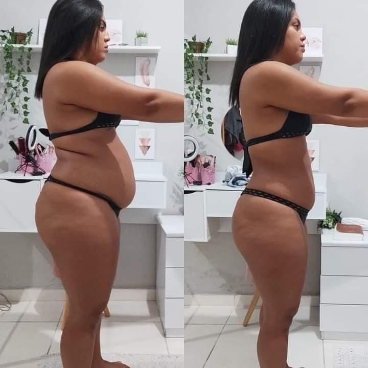 Transformação 1 - Antes e Depois Miss Carnaval
